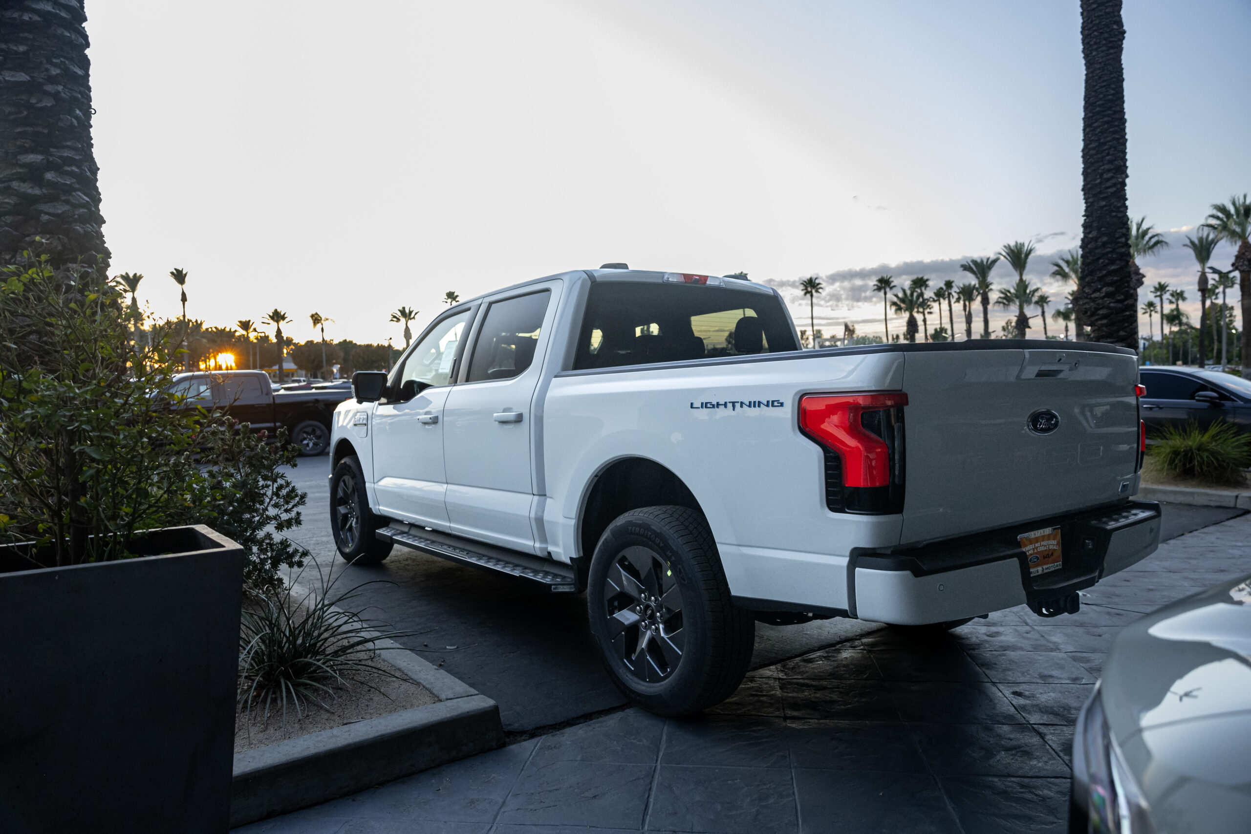 ford electric truck